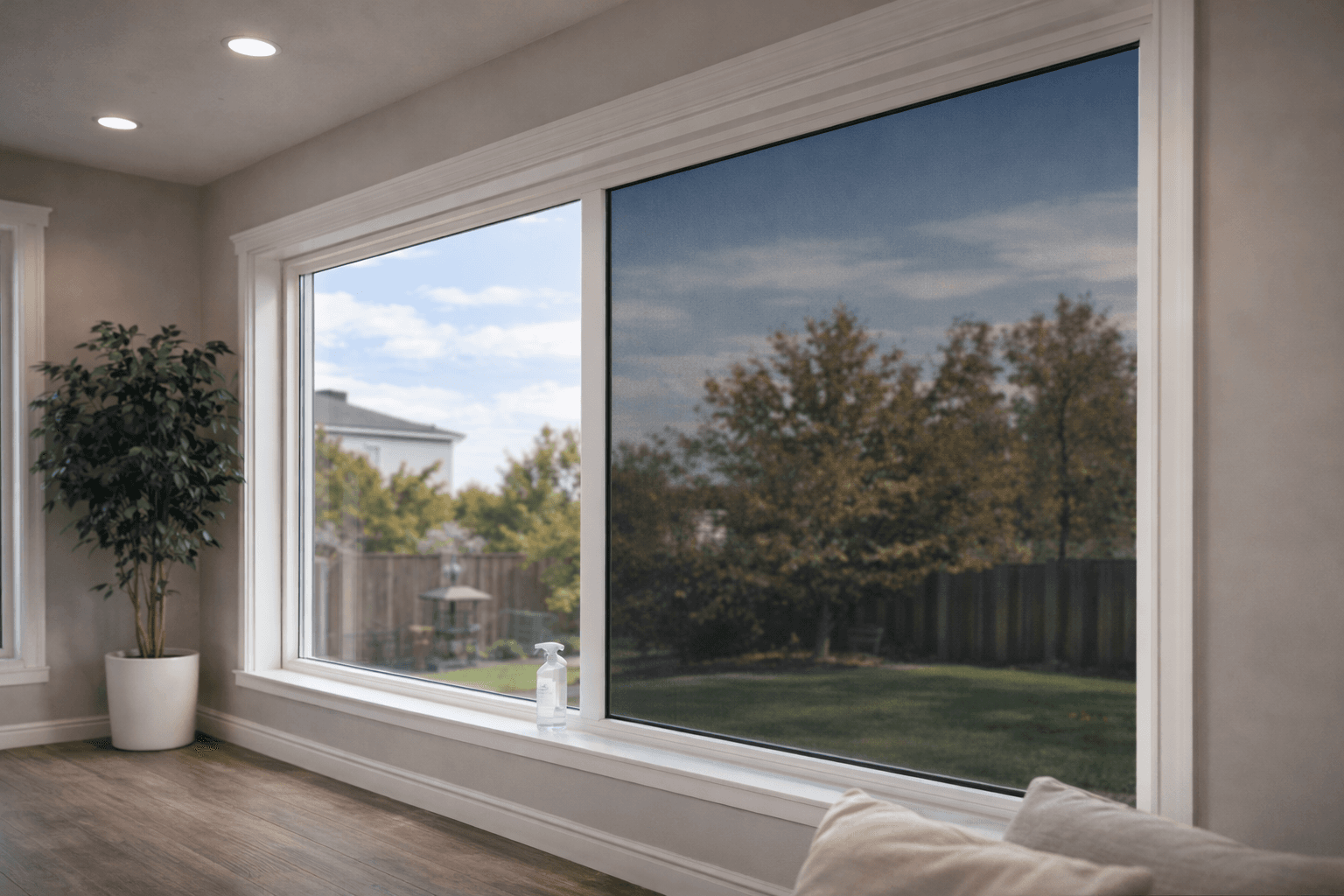 Residential Window Tinting Installation